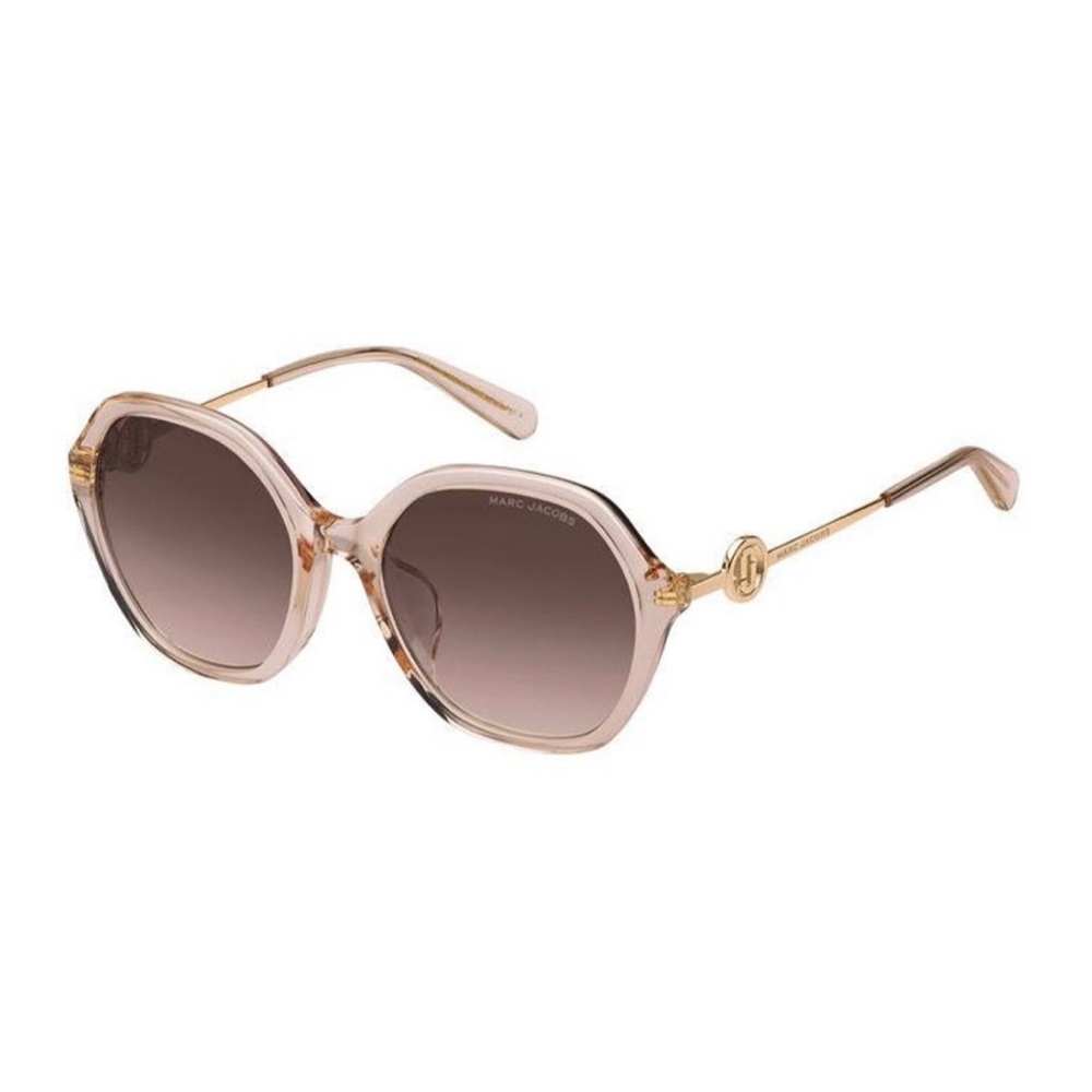 Marc Jacobs Transparent Pink/Brown Sunglasses (NWT)